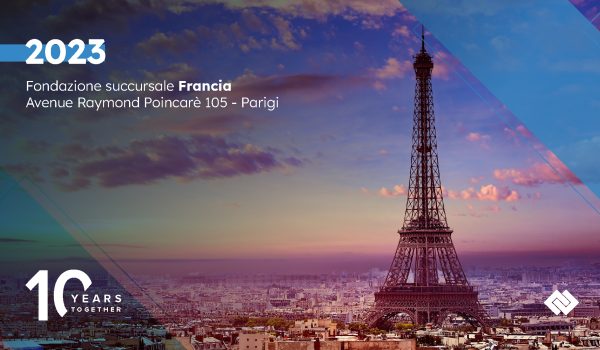 Apertura della sede in Francia